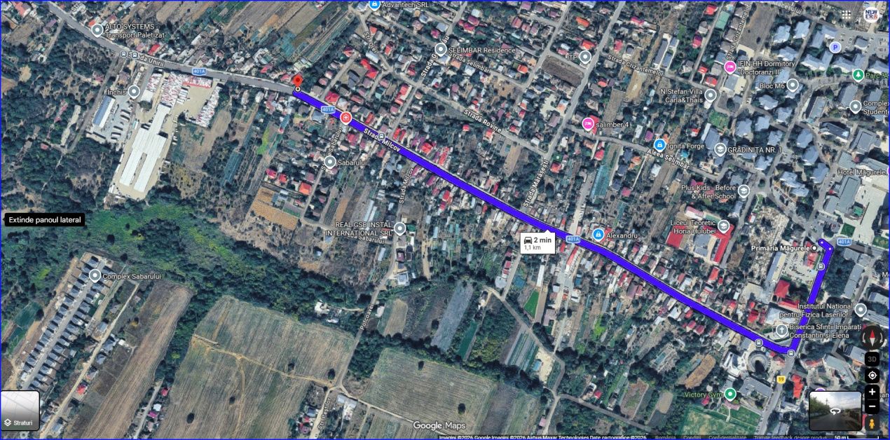 Vânzare Teren Intravilan, Măgurele Strada Unirii nr 2 – fotografia 2 din 7