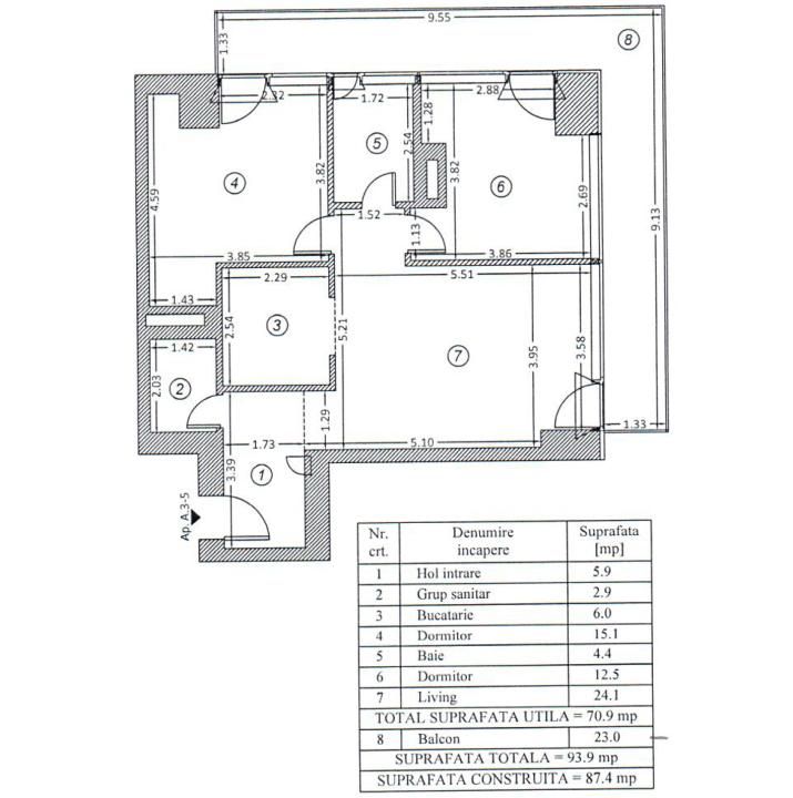 ONE Floreasca Towers | 3 camere premium cu terasă de 23 mp ! – fotografia 14 din 19