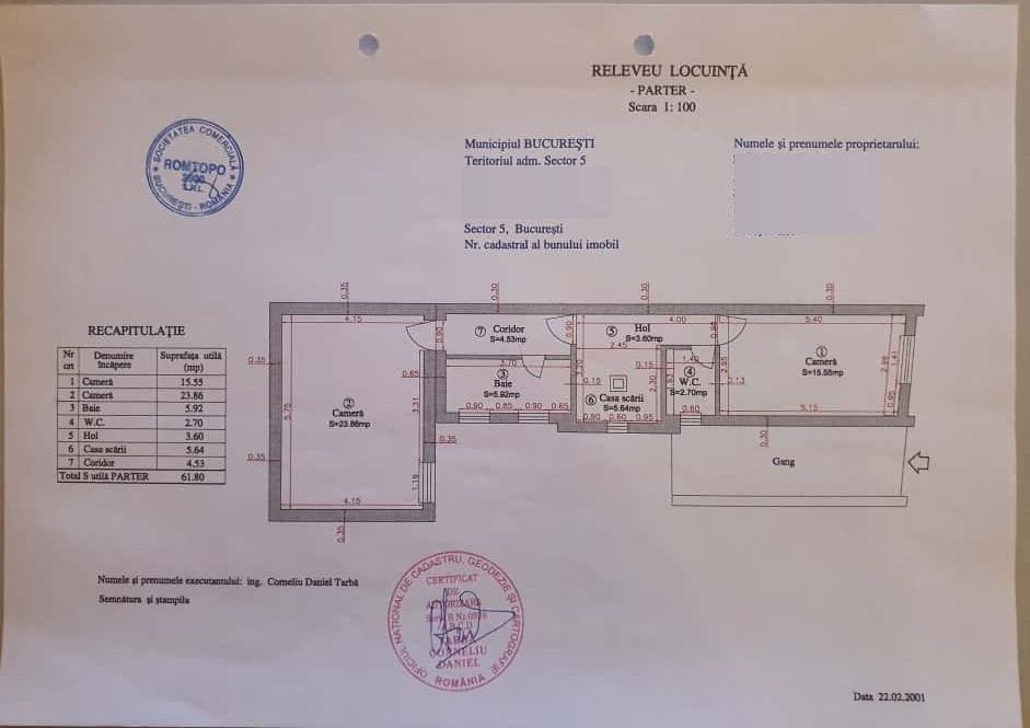 Oportunitate investitie – Casa 8 camere 13 Septembrie - Panduri | 253 mp – fotografia 21 din 23