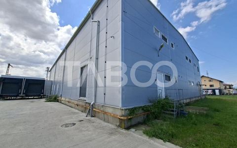 Hala de 1849 mp plus teren de inchiriat in zona Veterani Sibiu