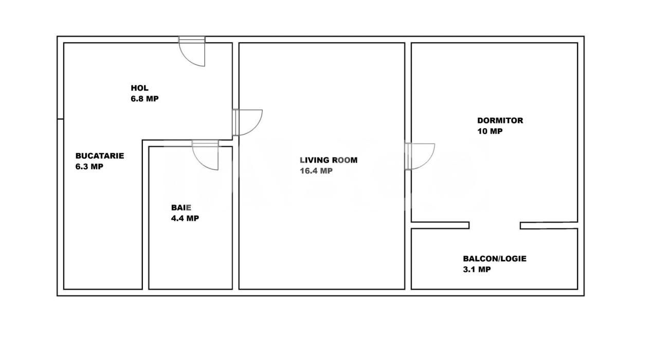 Apartament de vanzare cu 2 camere balcon  pivnita Vasile Aaron – fotografia 7 din 17