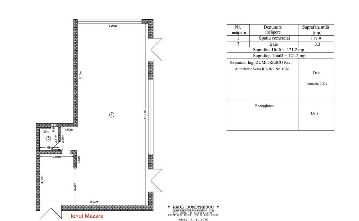 Spatiu Comercial inchiriat | Lujerului - Liceul Finlandez | Parter Bloc 2023 | – fotografia 4 din 5
