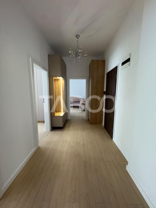 Apartament mobilat utilat decomandat 2 camere 60 mpu balcon Sibiu – fotografia 3 din 10