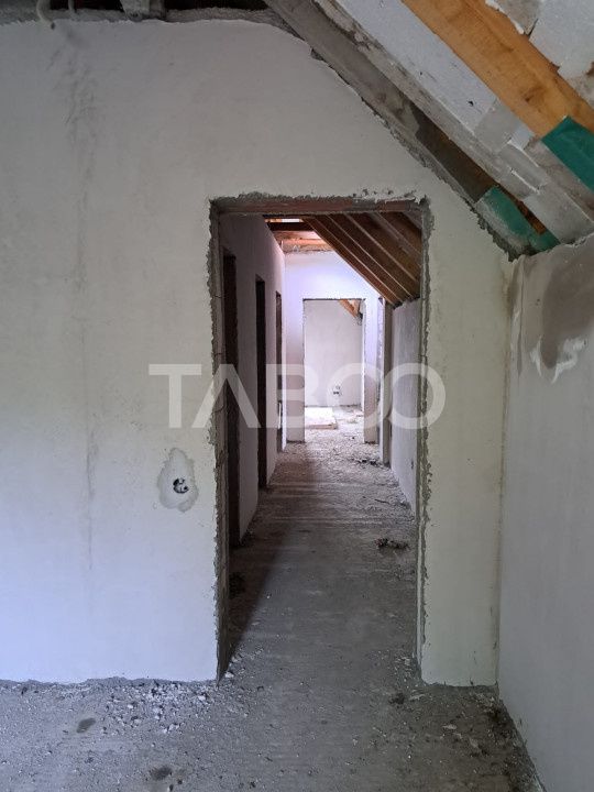 Casa de vanzare individuala cu 500 mp teren liber Gusterita Sibiu – fotografia 4 din 9