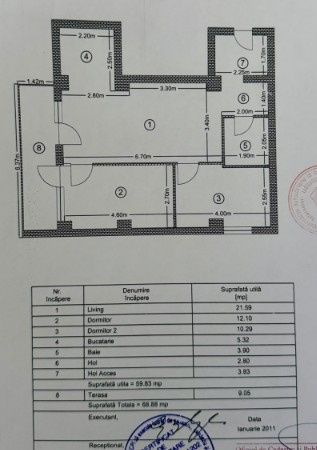 Apartament cu 3 camere și vedere la parcul privat – Confort Park – fotografia 13 din 14