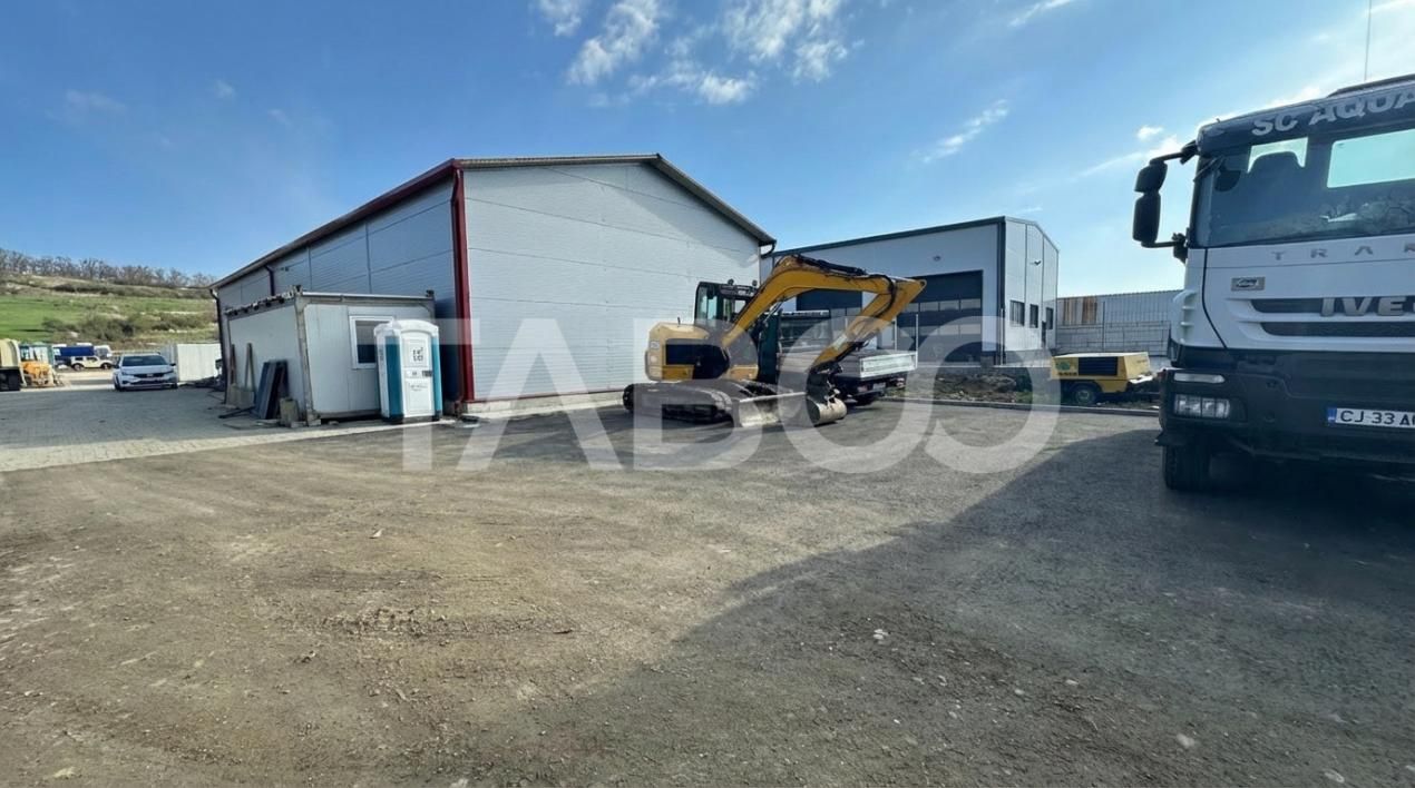 Hala de vanzare cu acces direct din DnE1 industriala Cristian Sibiu – fotografia 1 din 6