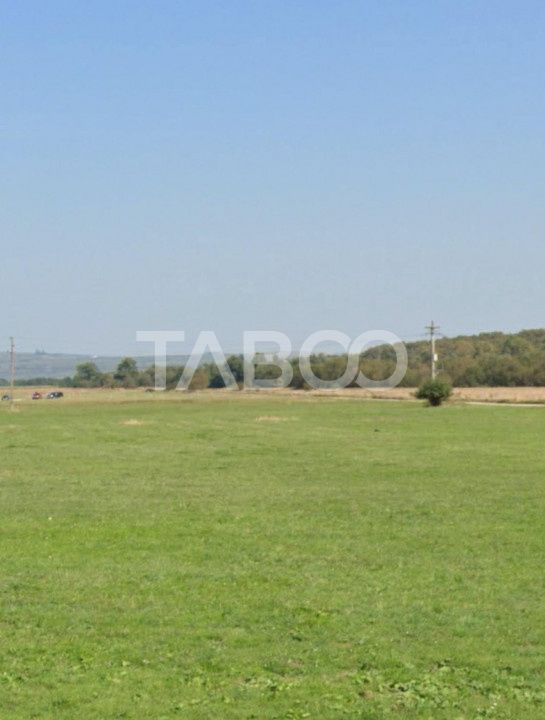 Teren 4386mp de vanzare pretabil investiti zona Calea Cisnadiei Sibiu – fotografia 1 din 2
