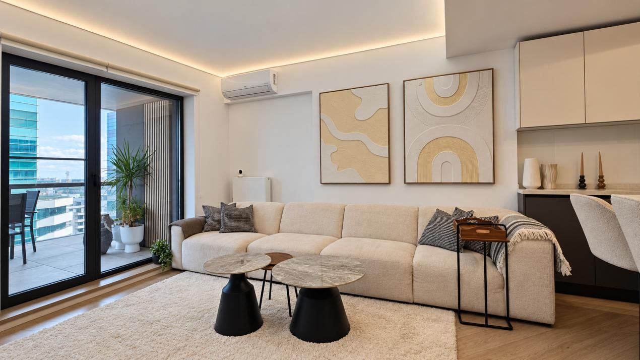 Apartament 3 Camere 77 mp | Cortina North | Pipera | Parcare subterana – fotografia 4 din 17