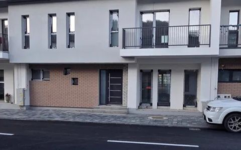 Casa tip DUPLEX, 109mp, gradina si parcare, semifinisata, zona Terra!