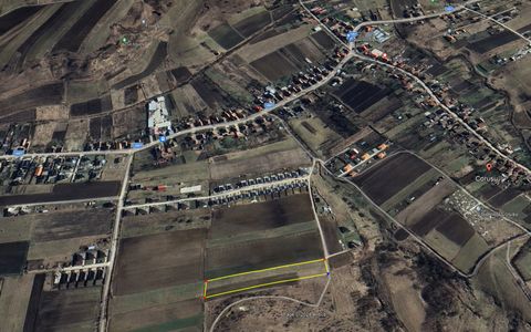 Teren intravilan 4.666 mp, zona Corusu