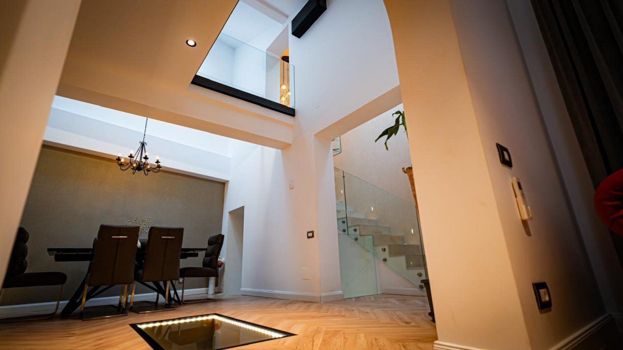 Floreasca, 8 room luxury villa, fully furnished and equipped, garage, terrace – fotografia 1 din 24