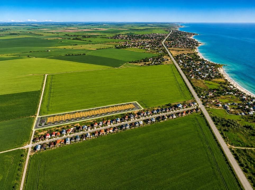 Vânzare loturi teren intravilane Limanu Vama Veche minim 500 mp. PUZ – fotografia 1 din 15