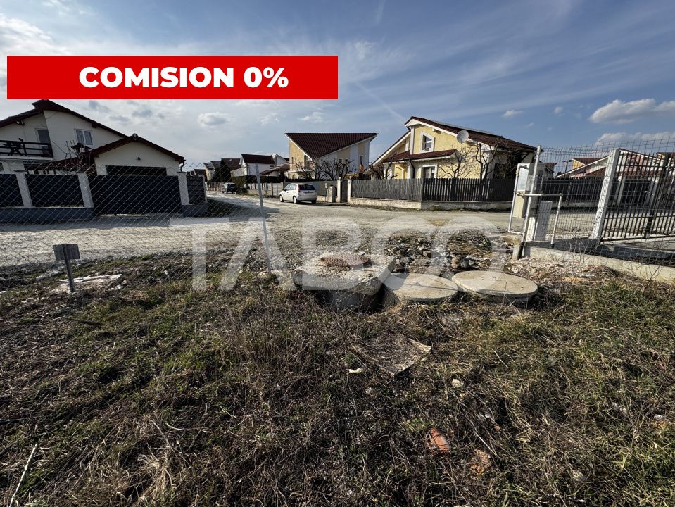 COMISION 0 Teren intravilan de 501 mp PUZ cu utilitati Sura Mica Sibiu – fotografia 2 din 5