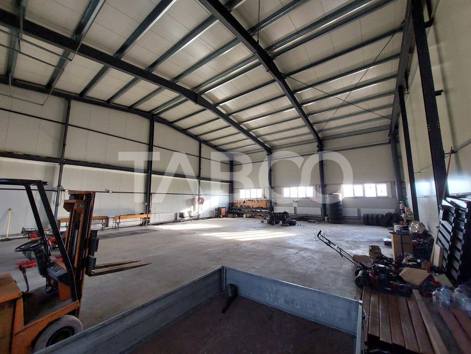 Hala industriala de vanzare cu teren de 12000 mp Bradu Sibiu – fotografia 3 din 13