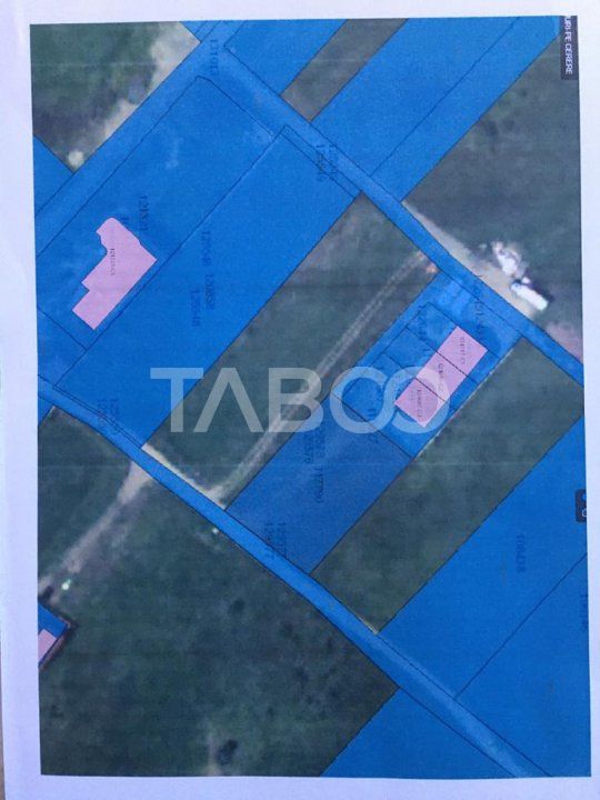 Teren intravilan cu utilitati 2269 mp 2 fronturi zona Gusterita Sibiu – fotografia 3 din 4