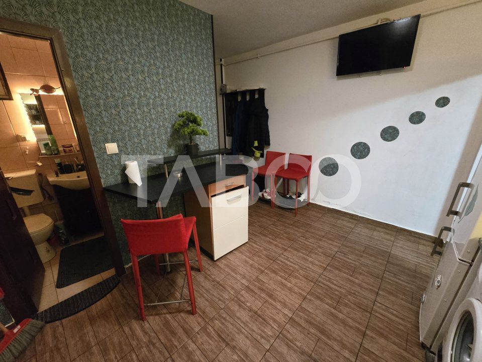 Garsoniera decomandata 28 mp utili mobilata utilata zona Tilisca Sibiu – fotografia 9 din 9
