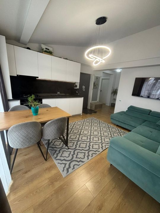 Apartament 3 camere, finisat, mobilat, modern, terasa generoasa, zona Cetatii – fotografia 12 din 13