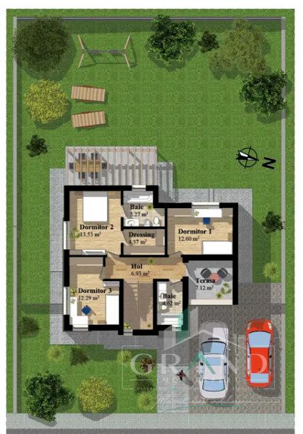 OPORTUNITATE! Casă individuală | 4 camere | 3 băi | Garaj | Teren 450 mp| Dezmir – fotografia 22 din 22