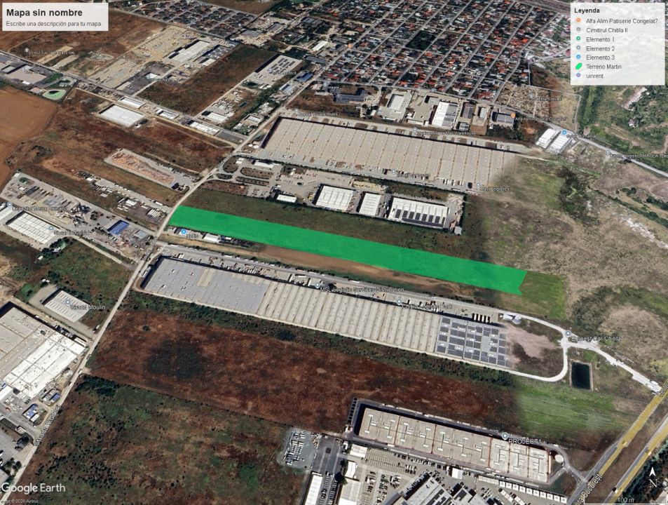 Teren de Vânzare – Destinație Industrială – Chitila (Rudeni) – fotografia 1 din 4