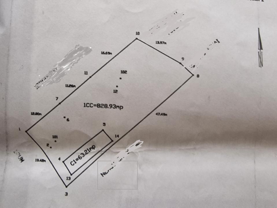 TEREN 828 MP + CASA 63 mp demolabila, Fundeni - Frunzaresti, Toate utilitatile – fotografia 4 din 4