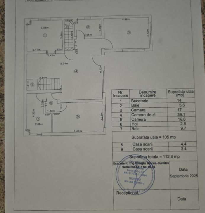 Casă Individuală în Pipera | 242 mp | Zonă Liniștită | Curte Privată – fotografia 14 din 23