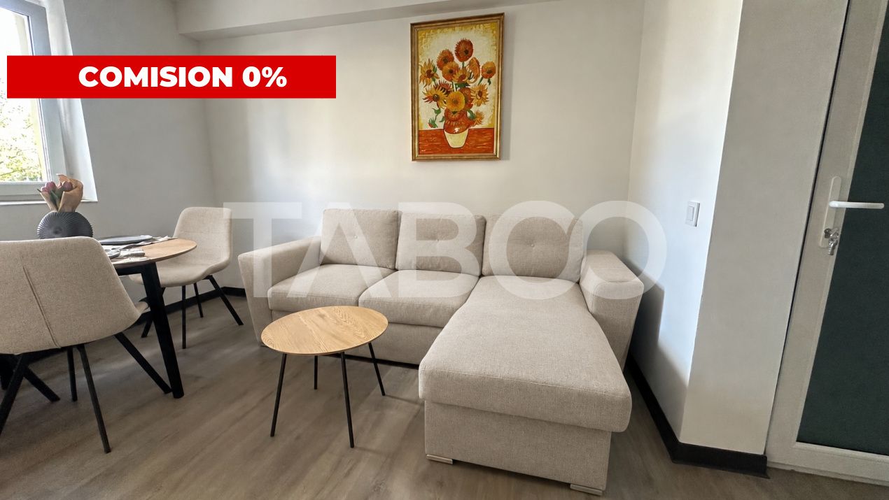 Garsoniera noua loc parcare inclus Comision 0 zona Vasile Aaron Sibiu – fotografia 1 din 8