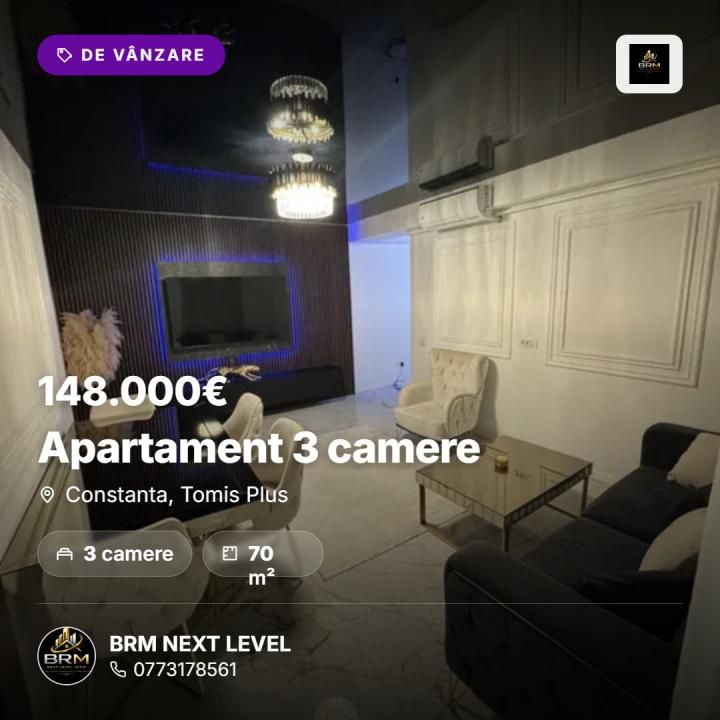 Apartament 3 camere – fotografia 1 din 9