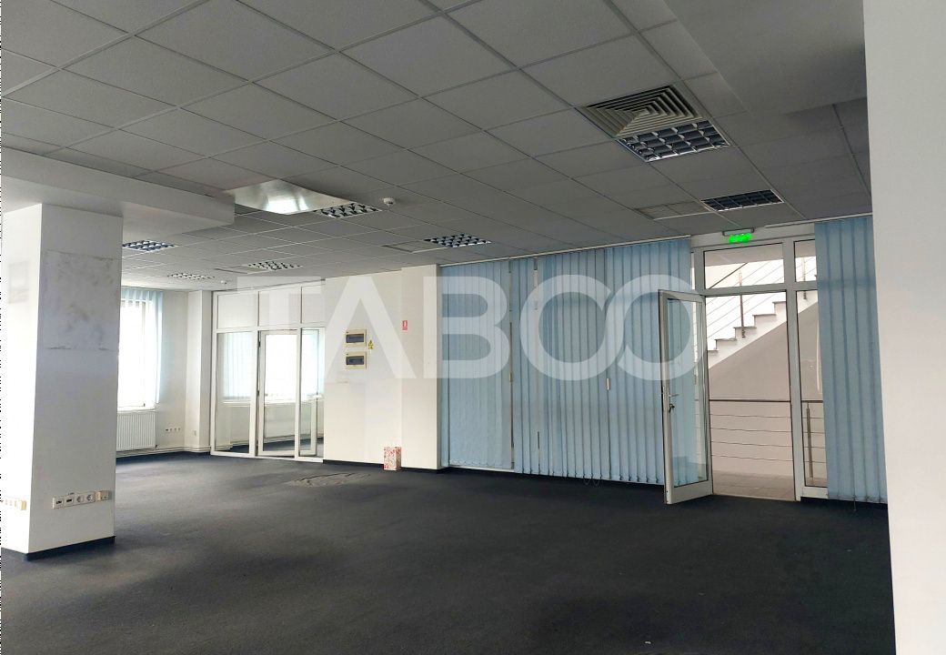 Spatiu de birouri 275 mp 3 camere etaj 1 autorizat ISU Sibiu – fotografia 4 din 11