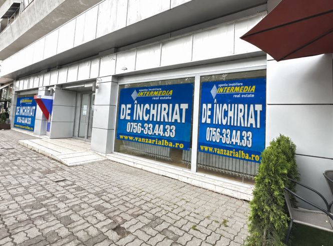 INCHIRIERE Spațiu comercial 173 mp. Vitrina Mare la Bulevard CETATE Alba Iulia – fotografia 1 din 34