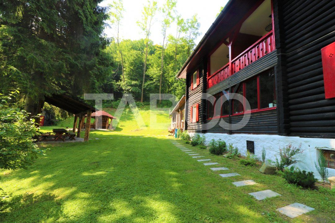 Pensiune de lux de vanzare in inima padurii langa Sibiu – fotografia 44 din 54