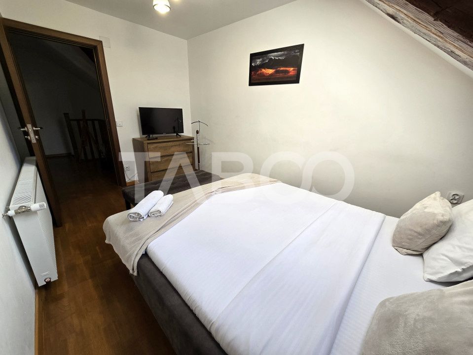 Apartament functional in regim hotelier 4 camere terasa parcare Sibiu – fotografia 10 din 19