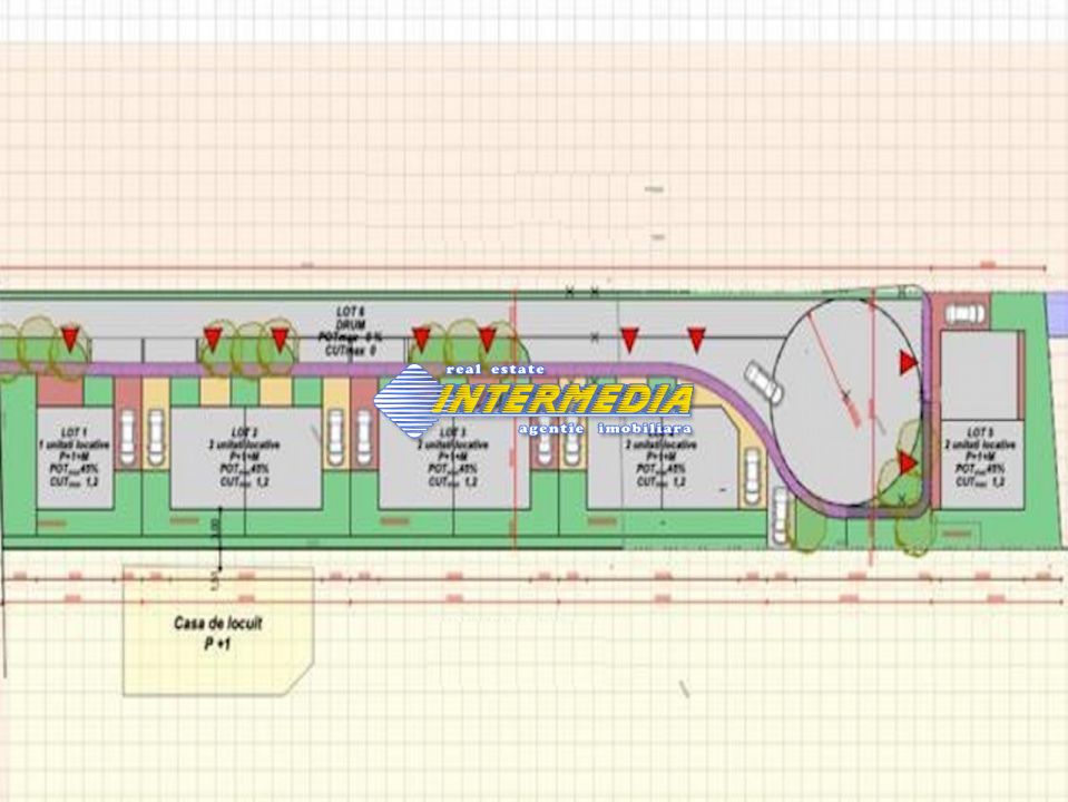 Teren Intravilan de Vanzare Alba Barabant 2850 mp d=20m – fotografia 3 din 4