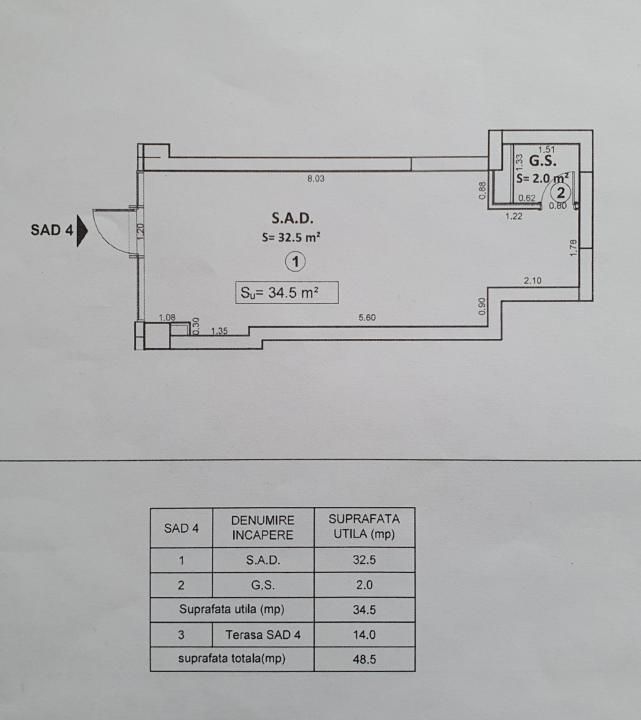 Spatiu comercial de inchiriat, 34.5 mp utili, zona Central – fotografia 12 din 16