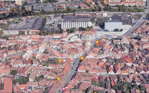 Teren de vanzare 450 mp cu 38 m deschidere in Sibiu Orasul de Jos