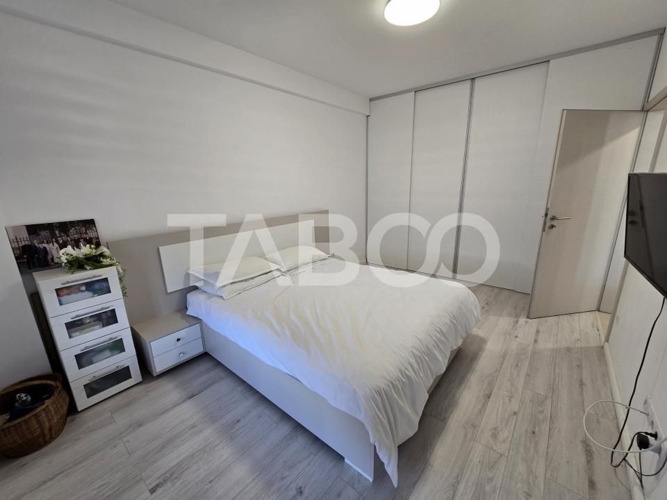 Penthouse 4 camere mobilat 2 bai 2 parcari terasa 72 mp Turnisor Sibiu – fotografia 16 din 20