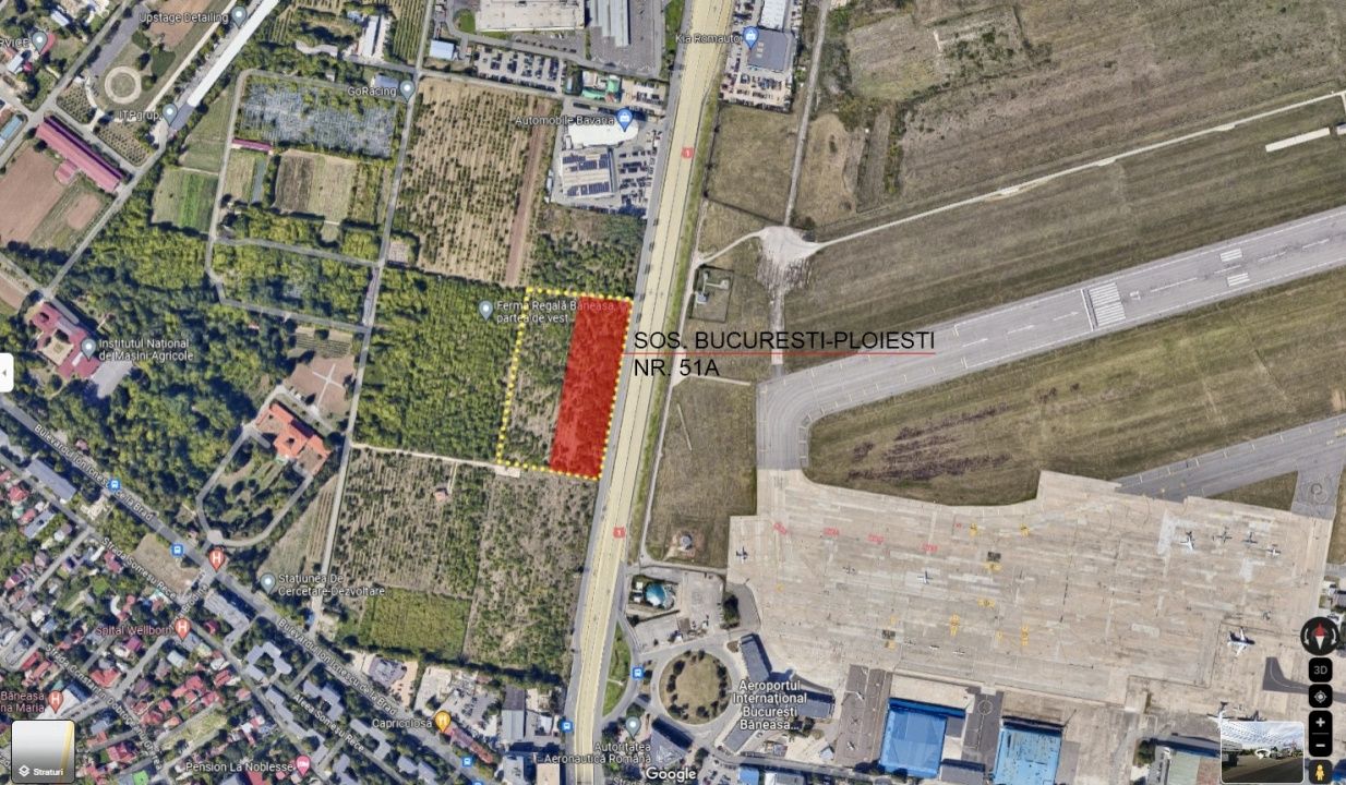 OPORTUNITATE INVESTITIE |Teren intravilan la DN1 lângă BăneasaShopping – fotografia 2 din 2