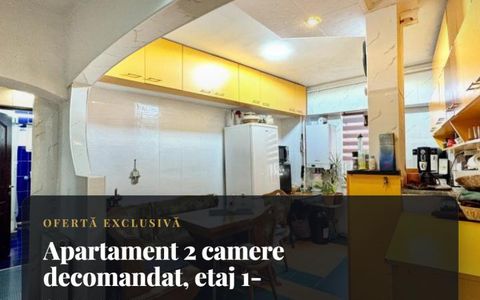 Apartament 2 camere decomandat, etaj 1- Zona Turnisor