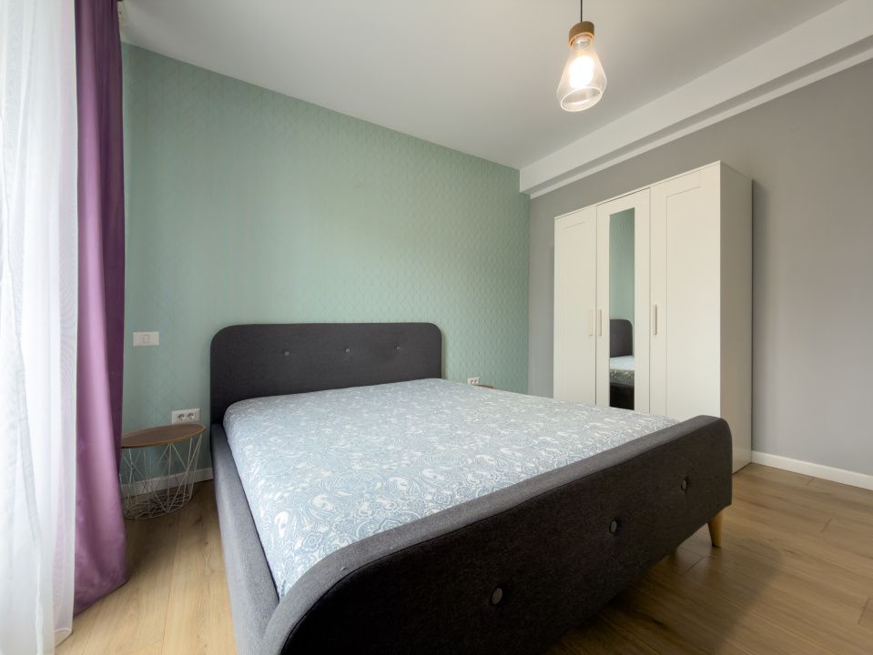 Apartament 2 camere in Mamaia Nord - 200 m de plaja Terasa si parcare – fotografia 9 din 15