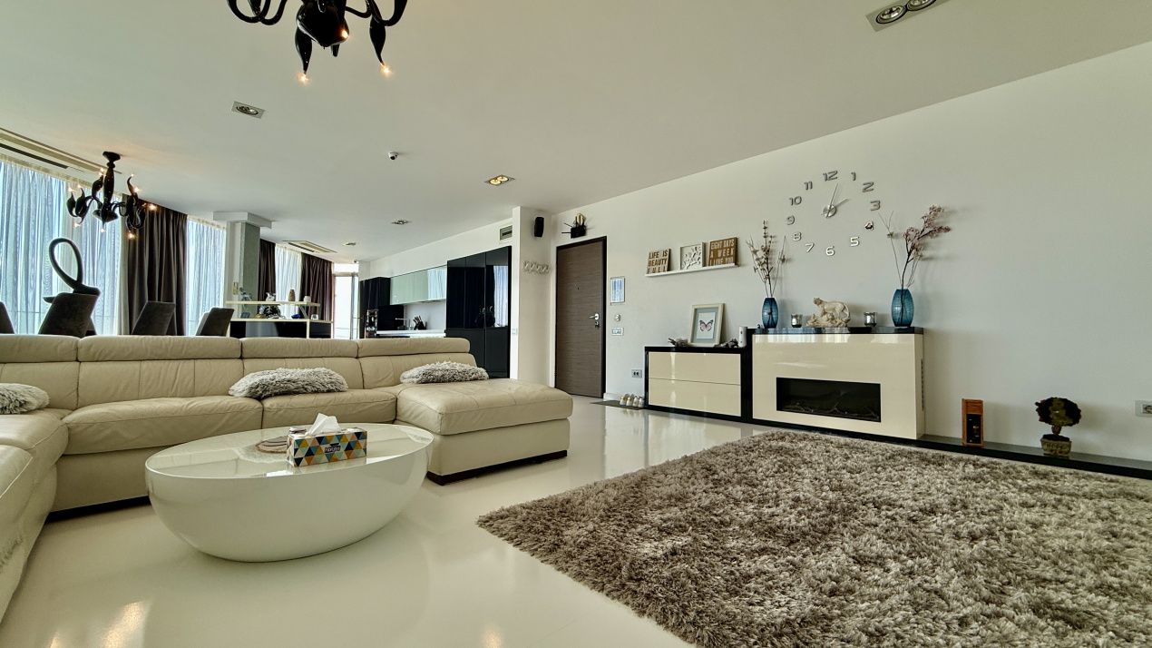Penthouse UNIC 204 mp totali in Tomis Nord Constanta mobilat si utilat – fotografia 37 din 38