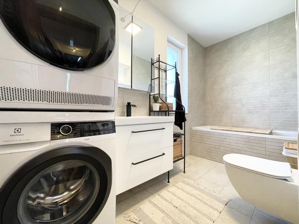 COMISION 0% Triplex pe colt, 90 mp utili, mobilat, utilat - Mosnita Veche – fotografia 13 din 14