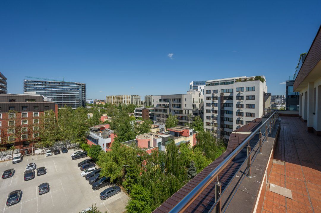 Unic pe etaj! Penthouse 5 camere, 482 mp, lift privat – Satul Francez – fotografia 51 din 55