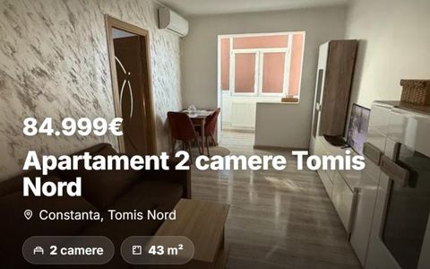 Apartament 2 camere Tomis Nord