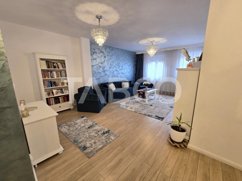 Casa mobilata de vanzare 150 mpu teren 450 mp garaj Piata Cluj Sibiu – fotografia 13 din 22