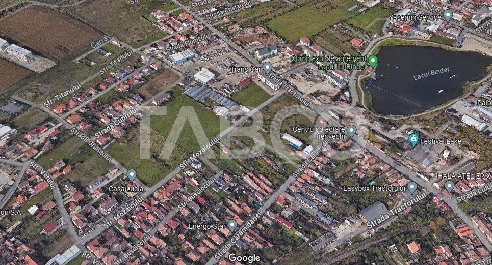 Teren 4954 mp pentru locuinte colective S+P+3E+ER/M zona Piata Cluj – fotografia 1 din 2