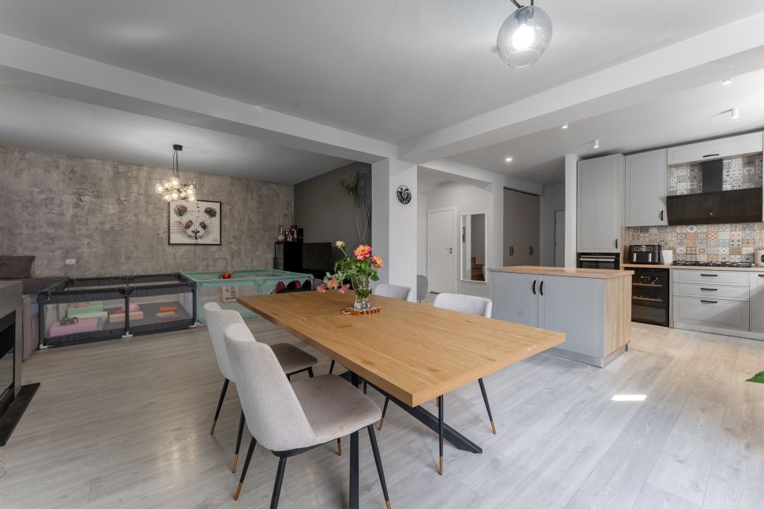 Vila 5 camere de inchiriat | American Village | Garaj | 5 min de OMV Pipera – fotografia 13 din 39
