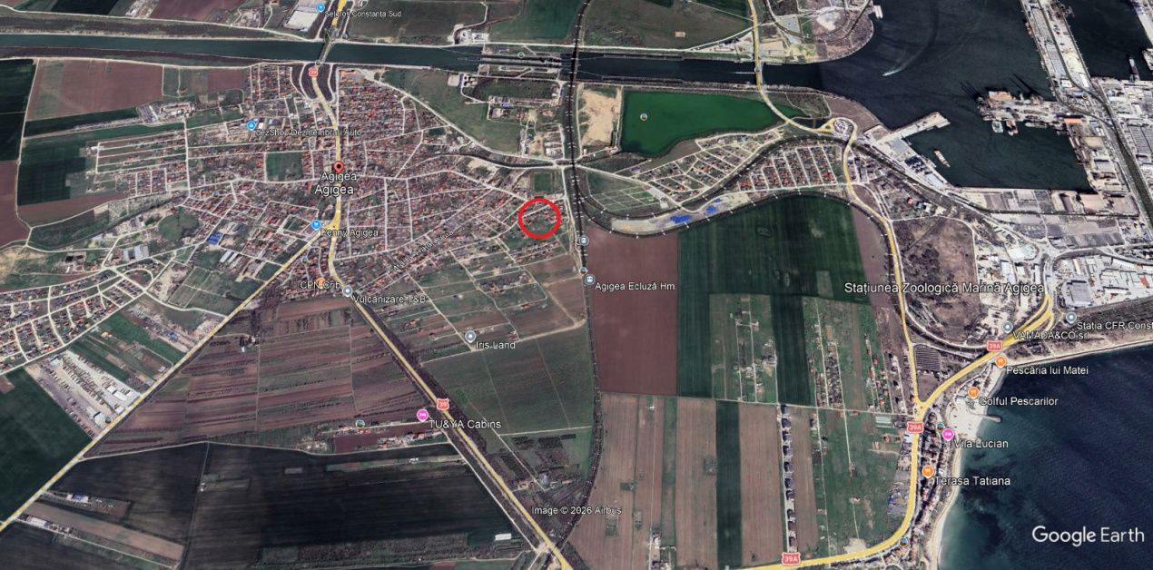 Teren de vanzare in Agigea lot de casa – fotografia 1 din 1