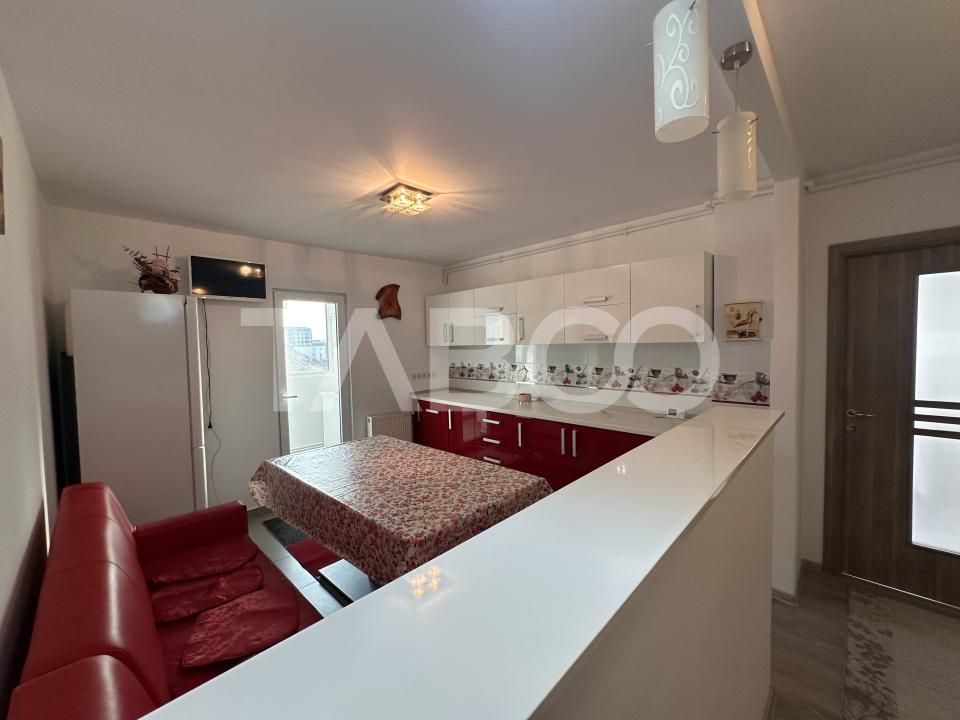 Apartament renovat de inchiriat 2 camere 2 balcoane Central Sibiu – fotografia 7 din 17