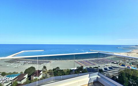 Penthouse Olimp – 139 mp | etaj 15 | panoramă frontala la mare, finisaje Tempini