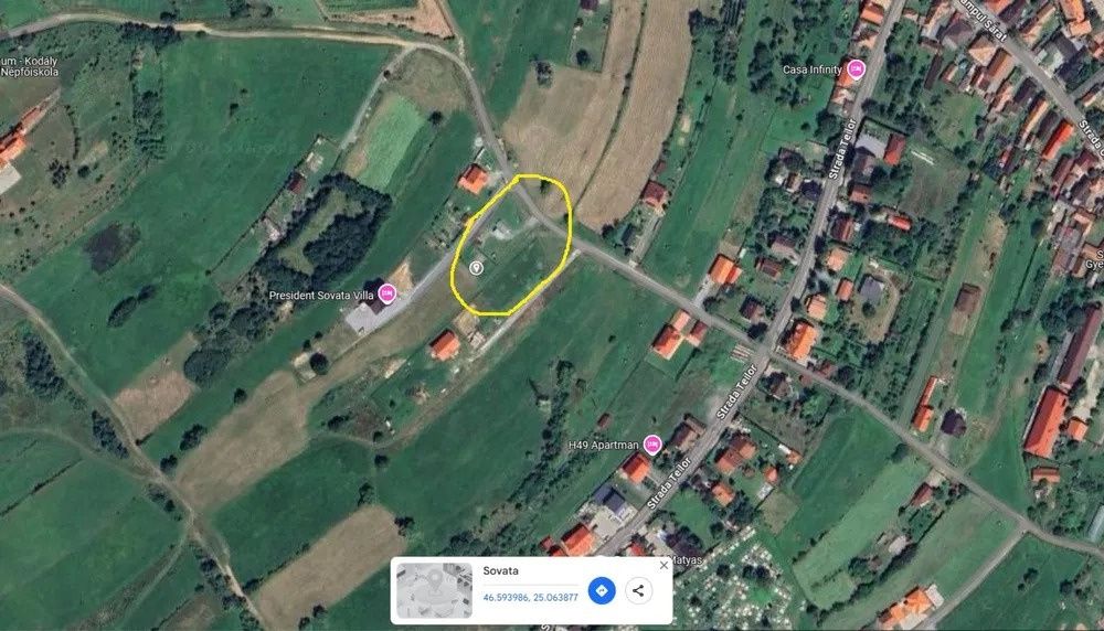 Teren de vânzare în Sovata - 1000 mp / Dealul Mestecănișului – fotografia 4 din 11