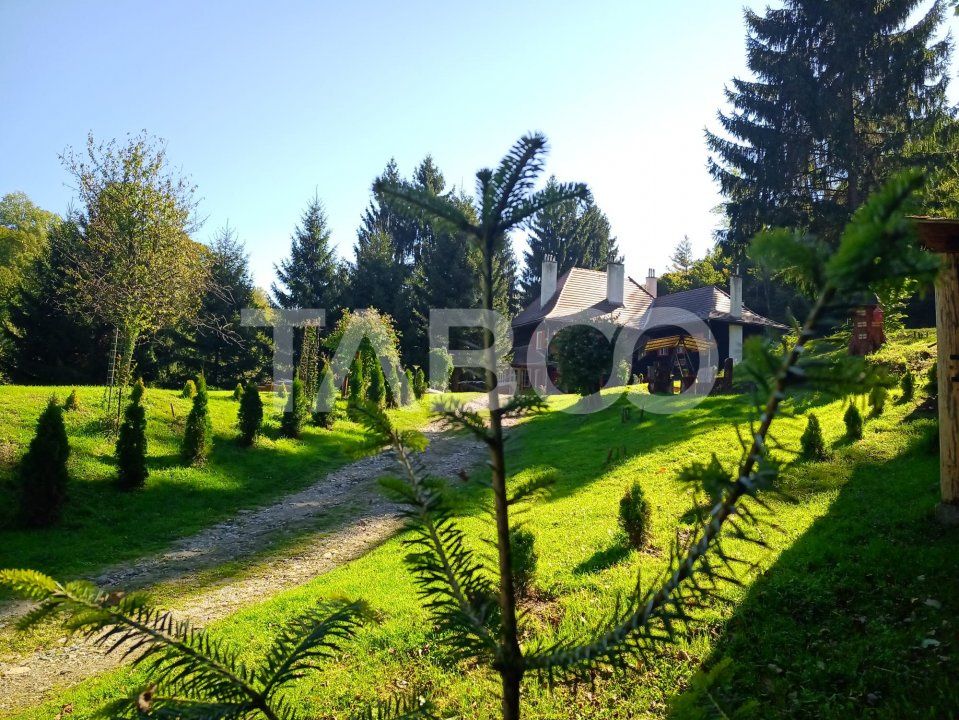 Pensiune de lux de vanzare in inima padurii langa Sibiu – fotografia 51 din 54